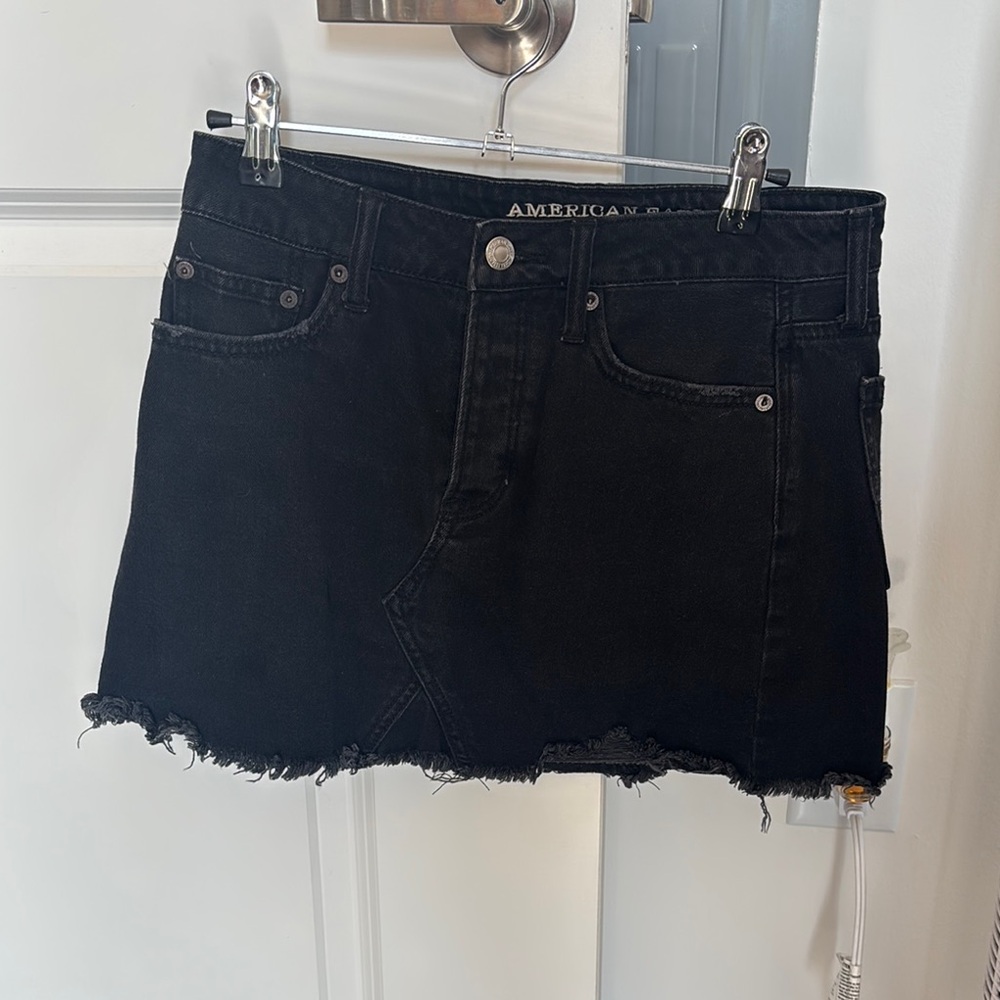 American Eagle Outfitters Black Mini Skirt